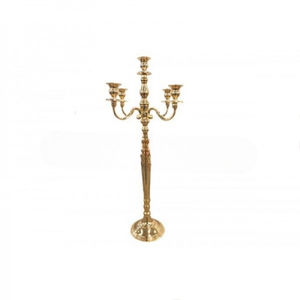 Candelabro de Aluminio Hecho a Mano para Decoración de Bodas y Fiestas - Product Image 3