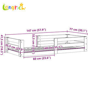 Lits de sol en <span class=keywords><strong>bois</strong></span> de haute qualité avec barrières pour chambre ou salon pour enfants et bébés <span class=keywords><strong>lit</strong></span> bébé - Product Image 4