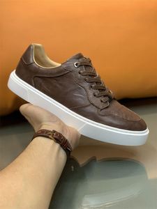 Chaussures décontractées pour hommes en cuir véritable de haute qualité, tendance et haut de gamme - Product Image 5