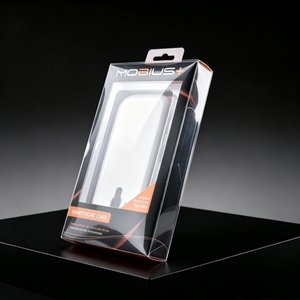 Custom CMYK Offset UV Printing PVC PET Phone Case Tools Clear Plastic Packaging Transparent <b>Rectangular</b> APET Boxes with Blister - Product Image 4