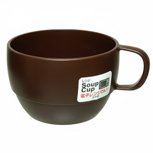 Tazza Inomata zuppa microonde colore marrone - Product Image 1