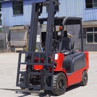 Kompakter 3-Rad-Elektrostapler SF-25 2,5 Tonnen Schmalgangstapler Lithium/Blei-Säure-Batterie 2-Stufen-Mast 3000mm Hubhöhe