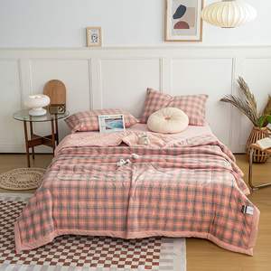 Nouvelle collection 2026 : Couette d'été imprimée 100 % coton - Product Image 2