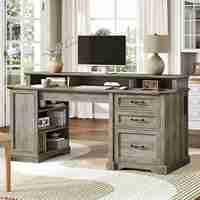 Bureau d'ordinateur en gros, bureau de jeu, table d'ordinateur pour le bureau à domicile