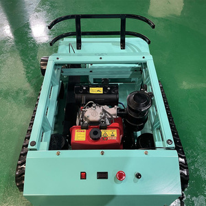 Tondeuse à gazon télécommandée, tracteur à chenilles, boîte de vitesses 24V, moteur 255kg, garantie 1 an pour la construction municipale SHM195-800 R - Product Image 6