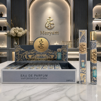 Parfum en spray Champagne Club Gala Coffee Shop Anniversary pour homme, mini tube, coffret cadeau 35 ml, longue tenue