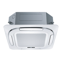 Climatiseur cassette de plafond Bestcold 1,5 tonne 18000 BTU, multi-zones, mini-split, WiFi, Inverter pour appartement aux États-Unis, système HVAC