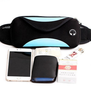 Personalizado senderismo viajes al aire libre multifuncional gimnasio deportes correr impermeable neopreno cinturón de cadera teléfono celular billetera riñonera - Product Image 3