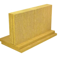 Panneau de laine de roche ignifuge et isolant thermique de haute qualité, épaisseur personnalisée, pour mur intérieur