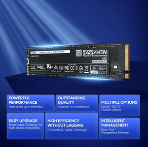 ZHITAI Ti600 1T NVMe <b>SSD</b> <b>M.2</b> 64MB 7200rpm Internal Storage for Desktop With Expansion Port Internal <b>SSD</b> - Product Image 5