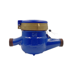 Multi-Jet Water Meter DN15 Threaded Cast Iron Copper Manual Connection For Cold Hot Water Measurement - Product Image 2
