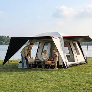 Tenda da Campeggio Personalizzata per 6-8 Persone, Grande, Pieghevole, Impermeabile, in Rete Oxford, per Escursioni, Viaggi, Famiglia, Spiaggia, Giardino, <span class=keywords><strong>Glamping</strong></span> - Product Image 6