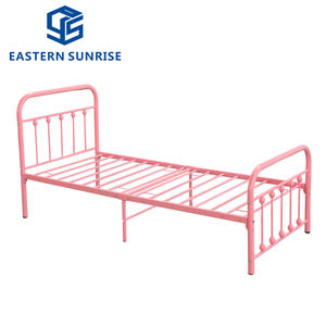 Cama de Metal para Uso em Casa ou Dormitório, Cama de Tamanho Twin Resistente para Crianças - Product Image 5
