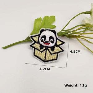 Sáng Tạo Kung Fu Panda Thêu Vá Thiết Lập Mới Trung Quốc Phong Cách Vải Trang Trí Quần Áo Phụ Kiện Cho Hàng May Mặc - Product Image 6