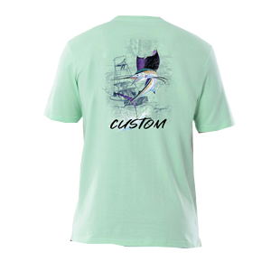 เสื้อฮู้ดป้องกันแสงแดดของผู้ชาย, เสื้อมีฮู้ดป้องกันแสงแดด UPF 50 + แขนสั้น UV SPF เสื้อยืดป้องกันผื่นคันน้ำหนักเบาสำหรับตกปลา - Product Image 5