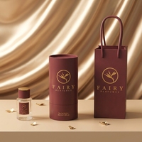 Vente en gros de flacons de parfum en verre de luxe sur mesure de haute qualité avec pulvérisateur à pompe, estampage à chaud, emballage délicat
