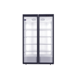 Congélateur vertical commercial de supermarché <span class=keywords><strong>930L</strong></span>, vitrine réfrigérée pour boissons avec porte vitrée - Product Image 6