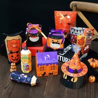 Halloween Süßigkeiten Papierboxen Trick or Treat Party Geschenkzubehör