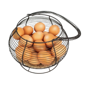 Unique Shape Wire <b>Egg</b> <b>Basket</b> Best Quality <b>Egg</b> Wire <b>Basket</b> for Home Hotel Restaurant Table Top Iron Made Wire <b>Egg</b> <b>Basket</b> - Product Image 5