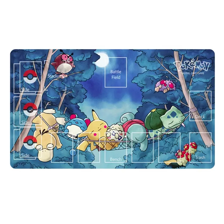 Tappetini per gioco di carte collezionabili 14*24 pollici MTG YUGIOH Pokemon da tavolo tappetino per Mouse da 35*60cm tappetini per Mouse personalizzati