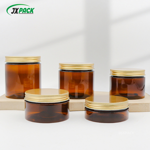 Large Capacity 600ml 800ml 1000ml Blue Clear Plastic Pet <strong>Jars</strong> with Lids for Food Packaging for Sugar Candy <strong>Cookie</strong> Storage - Product Image 1