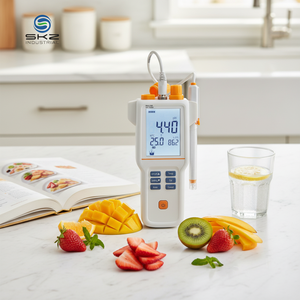 <span class=keywords><strong>pH</strong></span>-mètre portable <span class=keywords><strong>fiable</strong></span> PH110B pour la surveillance environnementale et les applications aquacoles - Product Image 3