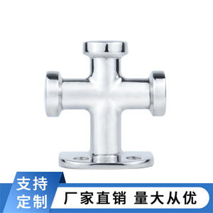 Bolardos Marinos de Acero Inoxidable 316 de 63*63mm, Cruz Simple, Pequeños, para Yates y Marinas - Product Image 5