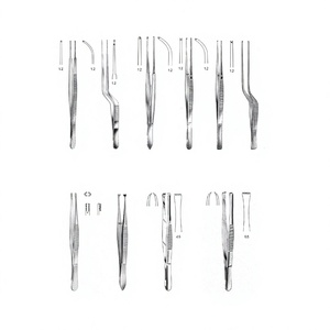 Pinces à tissus professionnelles en acier inoxydable A-1 VERITAS, pour saisir et maintenir, chirurgicales ORL, réutilisables, pointe fine, certifiées CE ISO13485 - Product Image 1