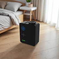Diffuseur d'arômes silencieux en métal avec logo personnalisé, capacité de 200 ml, intelligent, contrôlé par application HVAC, utilisation hôtelière, maison moderne, chambre à coucher, bureau, air