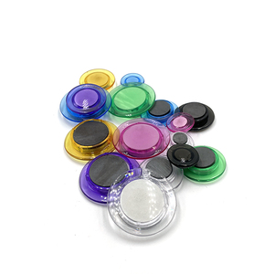 <span class=keywords><strong>Bouton</strong></span> en plastique transparent personnalisé de forme ronde Push Pin aimant pour tableau blanc - Product Image 4