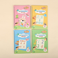 Carnet de Pratique Magique Réutilisable pour l'Écriture Manuscrite et la Calligraphie, avec Couverture en Papier, pour Enfants, Certifié CE, Vente en Gros Direct Usine