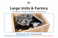 Tête de division de haute précision, table rotative FC30 en fonte, échelle 360 degrés, pour fraiseuse verticale et horizontale 75-400 mm
