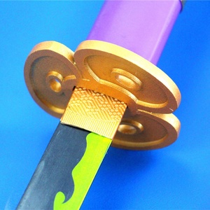 Gran oferta, espada de Anime japonés, accesorios de Cosplay, espada Zoros Tachi y espada Oden Enmas de una pieza, no se han cortado - Product Image 2