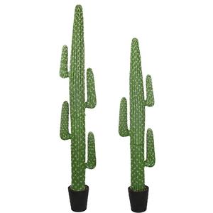 Grosir Luar Ruangan Besar Saguaro <span class=keywords><strong>Cactus</strong></span> Buatan Kaktus Tanaman Pot Dekorasi - Product Image 5