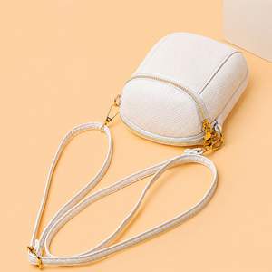 Mini Women's <b>Small</b> Cylinder Crossbody Bag Casual Daily Shoulder Purse Customized Logo Fashion Designer mobile phone <b>Handbag</b> - Product Image 2
