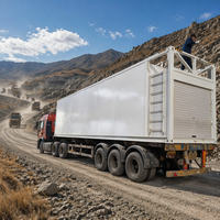 Réservoir de stockage en acier au carbone à double paroi UL142B de 20 pieds-30000 L et 40 pieds-75000 L, conteneur mobile portable pour station de remplissage de gaz