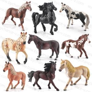 <span class=keywords><strong>Cheval</strong></span> <span class=keywords><strong>club</strong></span> Vente en gros PVC solide Simulation Statue Modèle Animal Jouets Figure Figurines <span class=keywords><strong>Cheval</strong></span> Jouets - Product Image 4