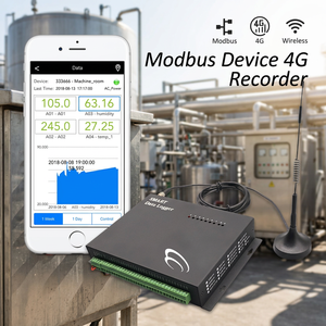 Smart <b>Data</b> <b>Logger</b> Modbus 4G <b>Temperature</b> Humidity Recorder With GSM Antenna - Product Image 1