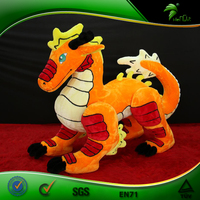 Dragon gonflable Hongyi SPH, jouet animal gonflable personnalisé en PVC avec peluche