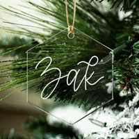 Boule de Noël vierge extra épaisse de 4 mm pour décoration d'arbre, étiquette nominative pour chaussette, étiquettes de fête, souvenir