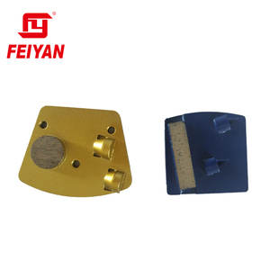 Trapezoidal PCD piso de <span class=keywords><strong>discos</strong></span> de eliminar epoxi capa de hormigón piso de diamante Pad - Product Image 1