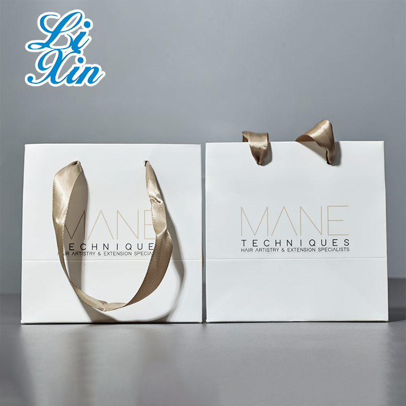 Custom Bags With Logo Paperboard Packaging Craft Paper Shopping Bag Premium Paper Cardboard Bags For Exhibitions Shopping