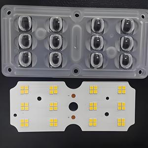 Carte de circuit imprimé <span class=keywords><strong>LED</strong></span> SMD 3030 personnalisée pour modules d'éclairage public extérieur de 30W à 45W avec conception de lentille personnalisée - Product Image 2