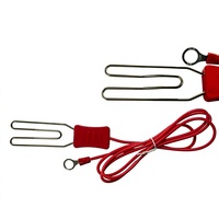 Sistem Alarm Intrusi Peternakan Pagar Elektronik Kait Baja Tahan Karat Konektor Pita Listrik Model Aksesori Terminal M8