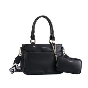 Nouveau sac à bandoulière imperméable à fermeture éclair, couleur unie, grande capacité, taille moyenne en PU pour femmes - Product Image 5