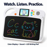 Tablette d'écriture LCD personnalisée pour enfants avec écran couleur et apprentissage audio