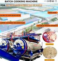 Machine de rendu CMJ-1 1.0 T/lot certifiée ISO14001 ISO45001 avec chaudière en acier Q345R pour abattoir