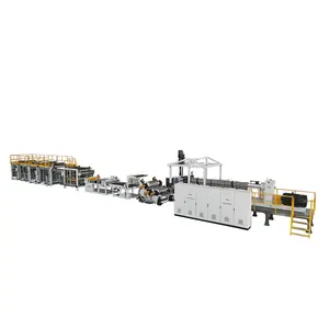 jwell 0.2mm-1mm PET PLA PBAT Sheet Roll Extrusion Line making machine for food packaging