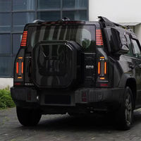Car Exterior Decoration LED D-Pillar Light Dynamic Turn Signal Rear Lamp for Jetour Traveler T2 SUV 2024 2025 Modified