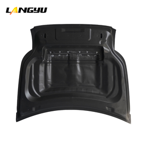 Sistema carrozzeria <span class=keywords><strong>Auto</strong></span> <span class=keywords><strong>Defender</strong></span> 90 110 130 Khan Design a secco in fibra di carbonio cofano anteriore per Land Rover - Product Image 3